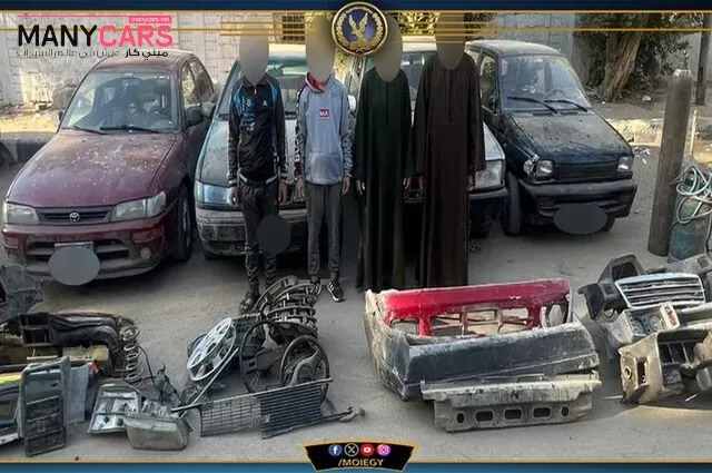 ضبط 3 عصابات لسرقة السيارات في القاهرة في ضربات متتالية