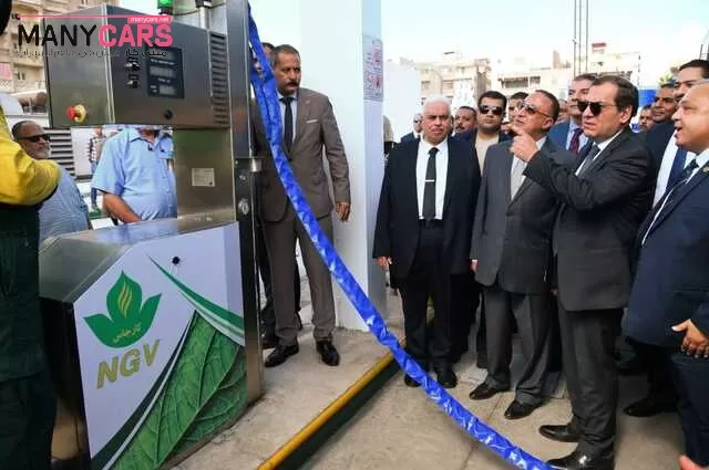محطة غاز جديدة بالاسكندرية تخدم 2500 سيارة يومياً