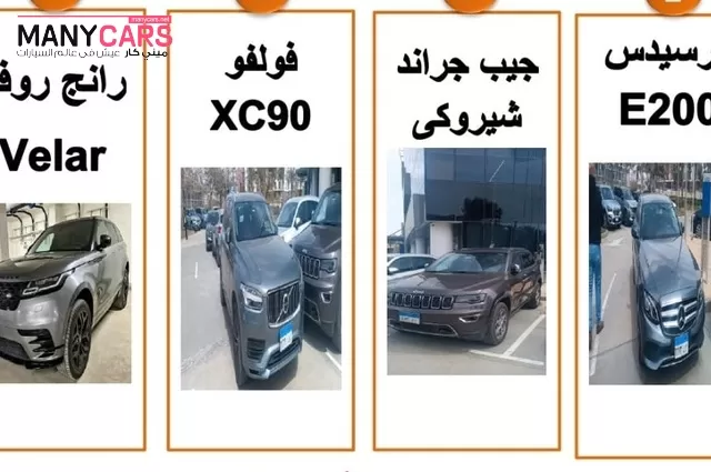 مزاد على 4 سيارات ملاكي في مصر